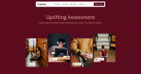 Uplifting Assessment | Cadmus - Landing design inspiration