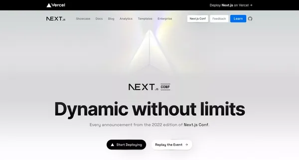 Next.js by Vercel - The React Framework - Landing design inspiration