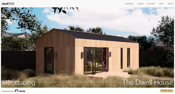 Dwell House – Design Delivered to Your Backyard - Landing design inspiration