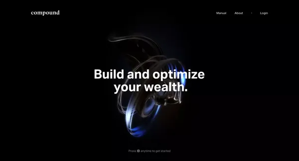 Compound - Financial Management for Startup Founders and Employees - Landing design inspiration
