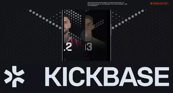 Kickbase Fantasy Manager - Landing design inspiration