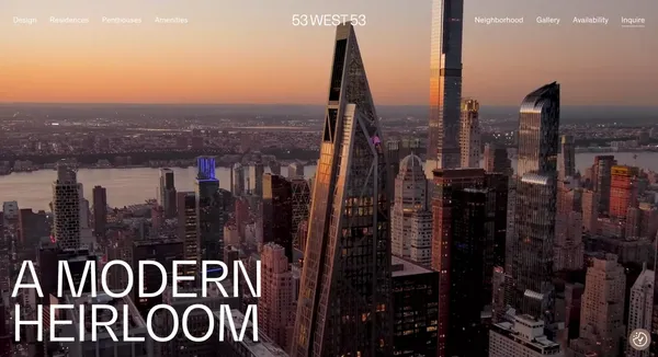 53 West 53 | Iconic Manhattan Condominiums With a View - Portfolio design inspiration