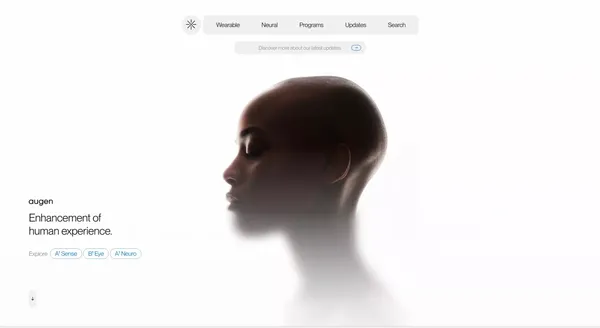 Augen — Pro Human - Landing design inspiration