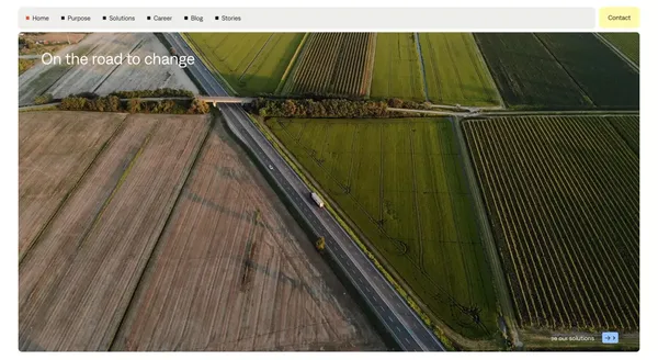 Baton Transport - Landing design inspiration