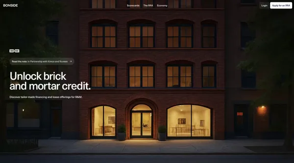 Bonside - Landing design inspiration