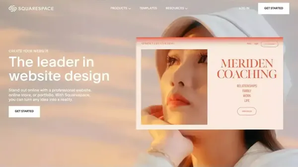 Website Design – The Leader in Website Design – Squarespace - Landing design inspiration