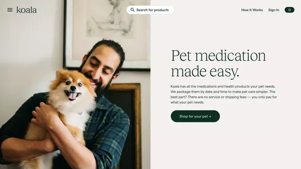 Koala Health - Landing design inspiration