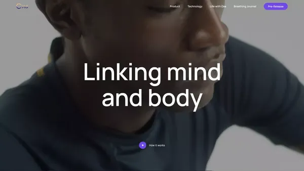 Oxa | Your Health Companion - Landing design inspiration
