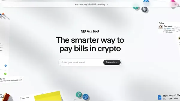 Acctual - Landing design inspiration