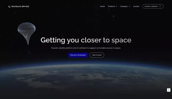Involve Space - Landing design inspiration