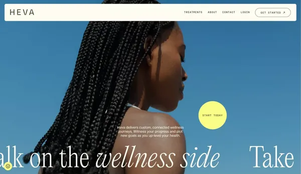 Heva Health | Personalized Telehealth for Wellness & Weight Loss - Landing design inspiration
