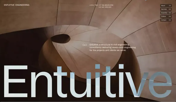 Entuitive | Structural & Civil Engineering - Landing design inspiration