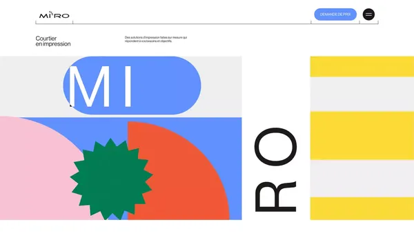 Gestion Mi-Ro (RC) Inc - Landing design inspiration