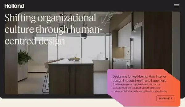 Holland Licensed Interior Design | Workplace and Office Design - Landing design inspiration