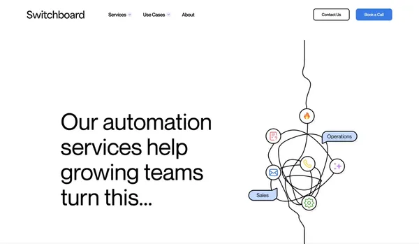 Automation Consulting | Automation & Zapier Implementation - Landing design inspiration