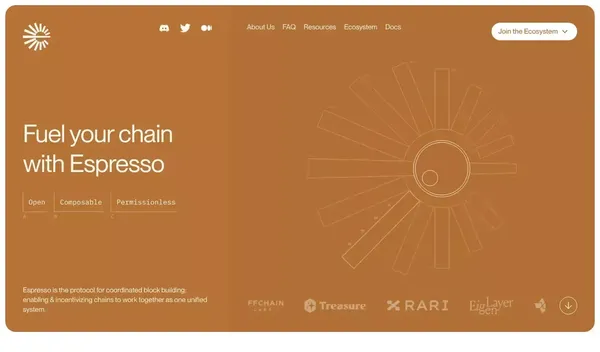 Espresso Systems - Landing design inspiration
