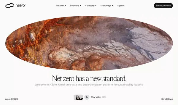 Net zero has a new standard. - Landing design inspiration