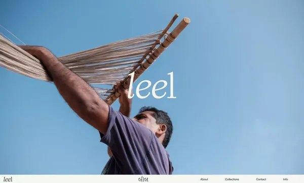 Leel - Landing design inspiration