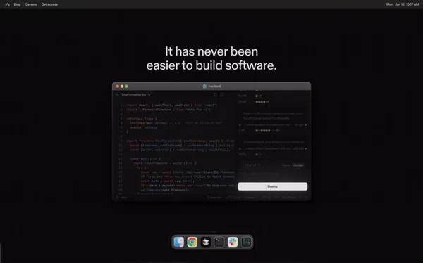 Antimetal — Sign Up for Early Access - Landing design inspiration