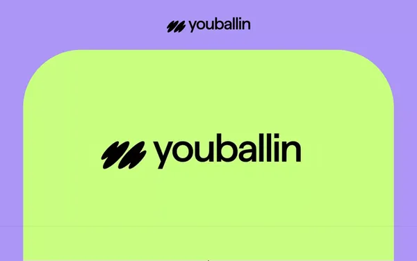 YouBallin - Landing design inspiration