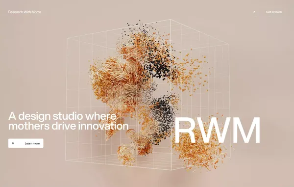 Research With Moms - Landing design inspiration