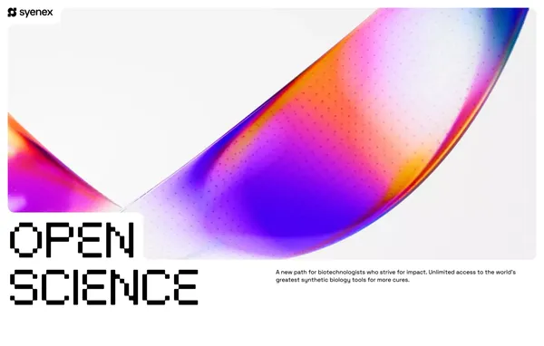 Syenex - Landing design inspiration
