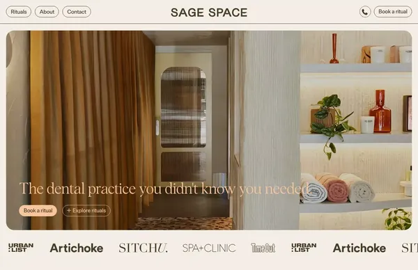 Dentist in Darlinghurst | Sage Space - Landing design inspiration