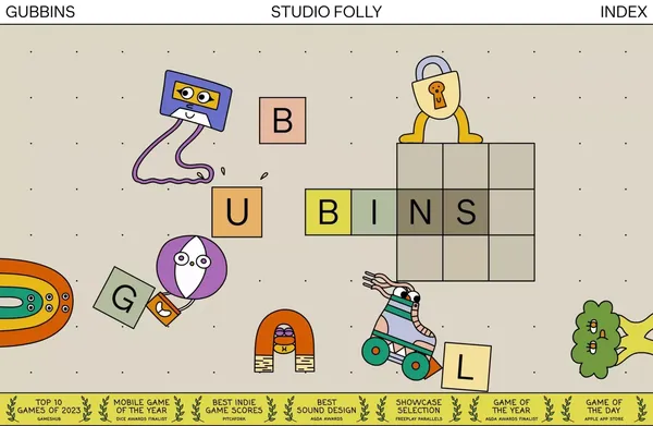 Gubbins by Studio Folly - Landing design inspiration