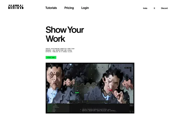 Control | Design websites - Landing design inspiration