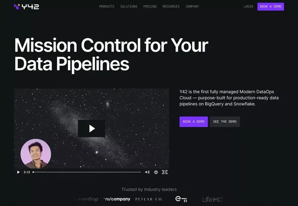 Y42 Pricing - Landing design inspiration