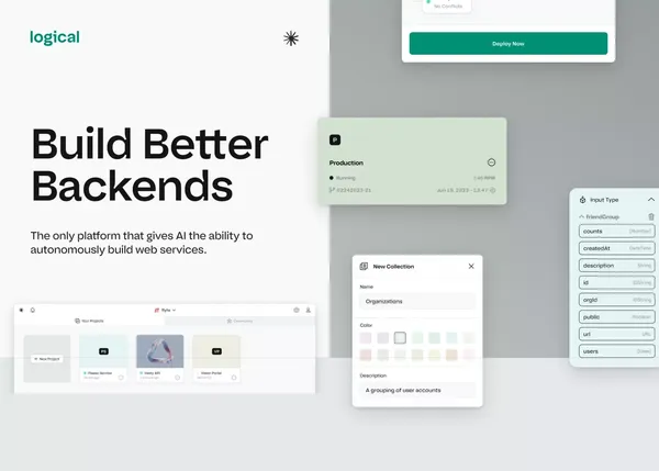 Logical - Landing design inspiration