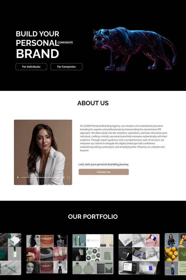 Personal Branding Services | LEADIN Agency
