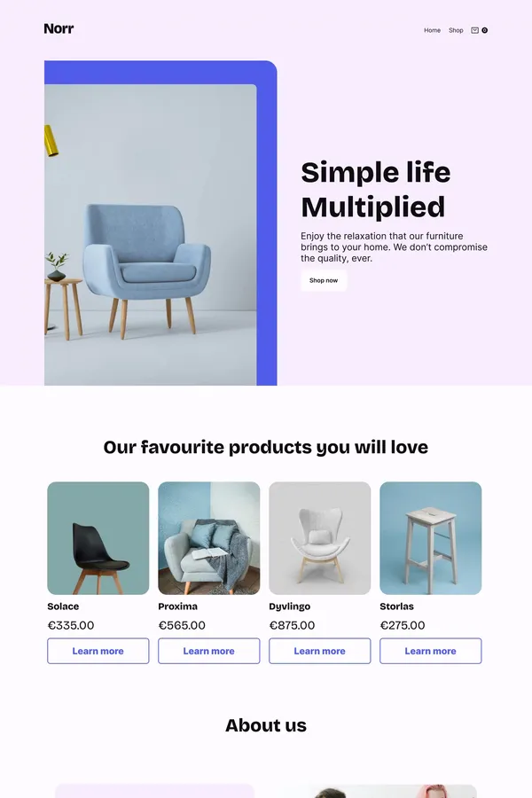 Norr - Webflow HTML Website Template