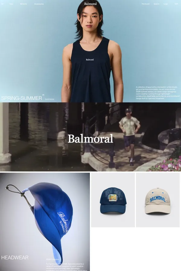 Balmoral - Premium Running Gear
 – Balmoral Sports - Ecommerce design inspiration
