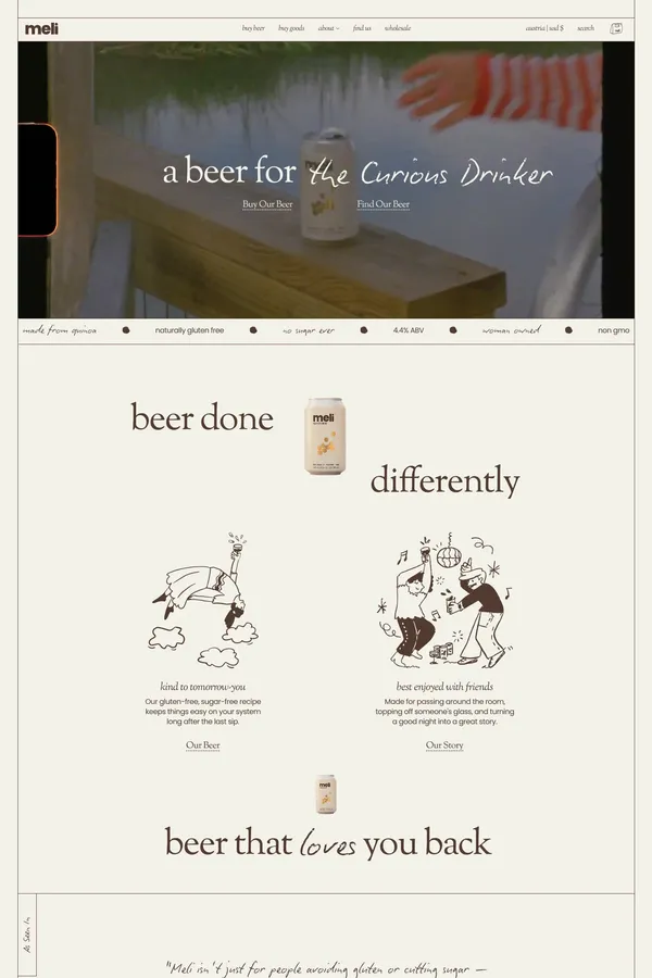 meli - Ecommerce design inspiration