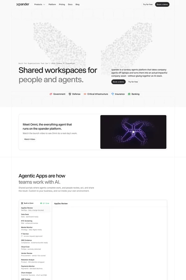 AI Governance Platform for Enterprise Agents | xpander.ai