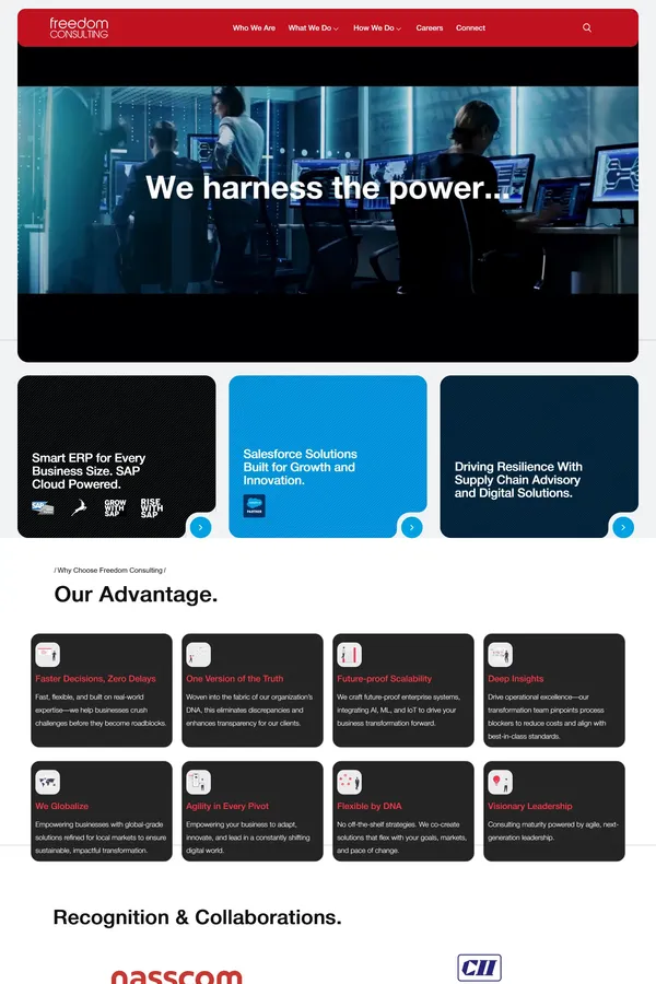 Freedom Consulting Inc. | Innovate. Connect. Elevate.