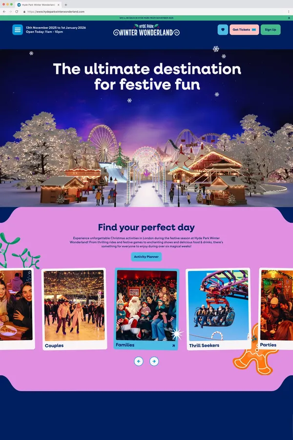 415 Unsupported Media Type - Landing design inspiration