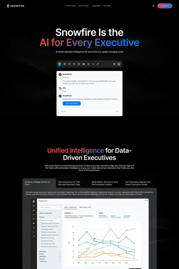 Snowfire Website