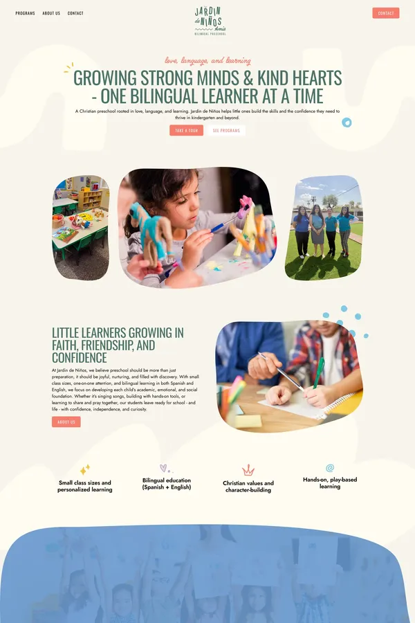 Christian Bilingual Preschool & Day Care | Avondale and Tolleson AZ | Jardin de Niños