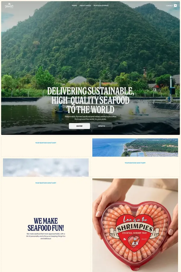 Haven Foods 🦐 - Other design inspiration