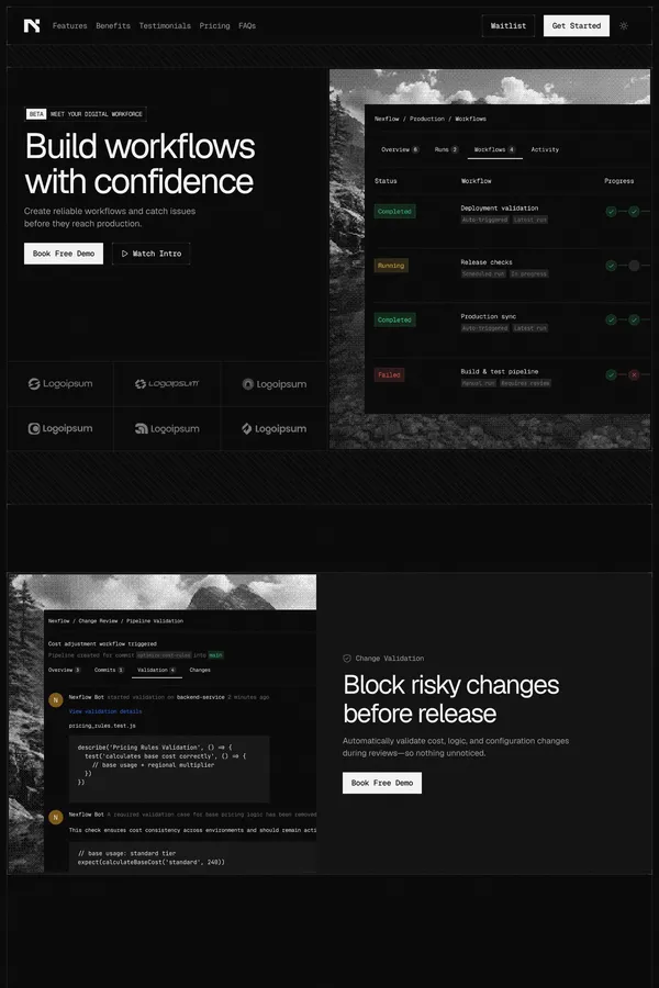 Nexflow â SaaS & DevOps Website Template for Framer