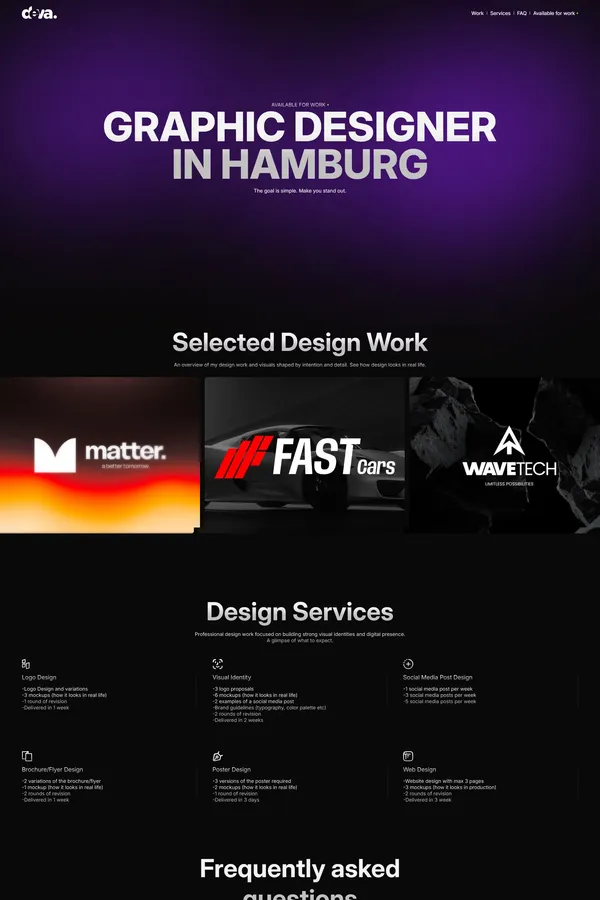 Freelance Graphic Designer in Hamburg | Devaapx