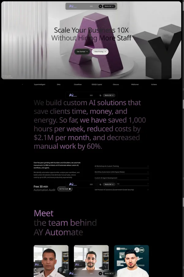 AY Automate | AI Automation Experts & Transformation Partners