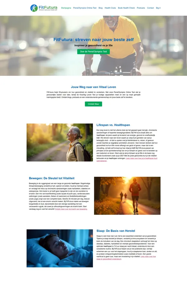 FitFutura – Streven naar jouw beste zelf
