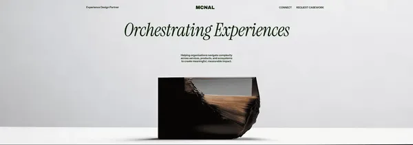 MCNAL - Experience Design Partner - Portfolio design inspiration