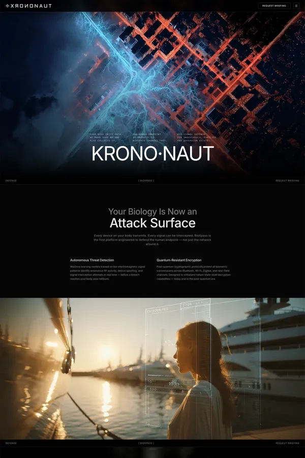 XRONONAUT - Frequency Cybersecurity for the Human Endpoint