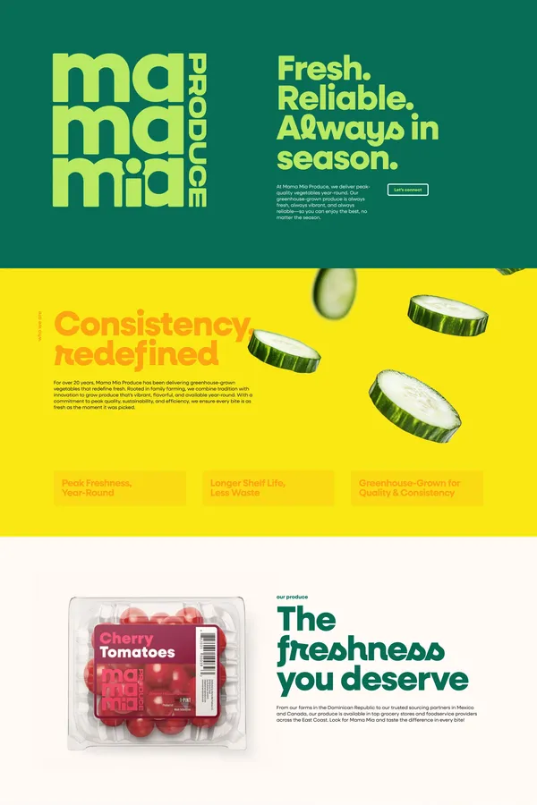Mama Mia Produce – Fresh. Reliable. Always in season.