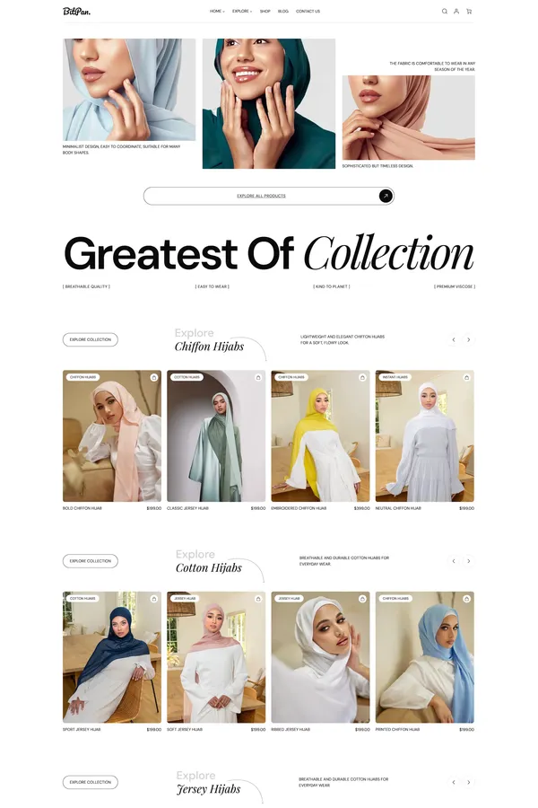 Bitpan Hijab – Multipurpose WooCommerce block theme