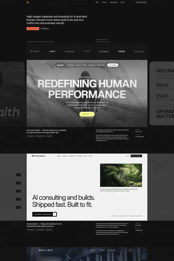 heykuba.com - Portfolio design inspiration